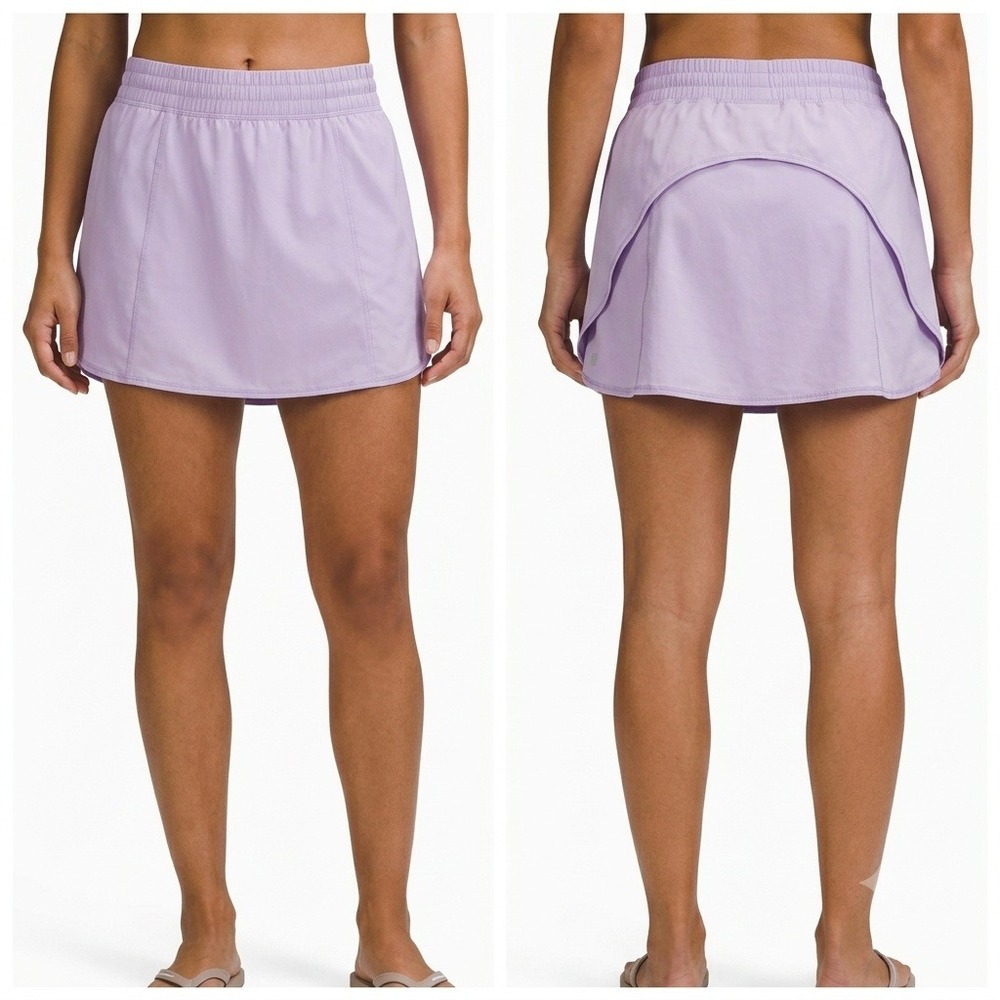 Zella Skirt Womens L 10/12 Purple Athletic Tennis Golf Skort Built-in Shorts